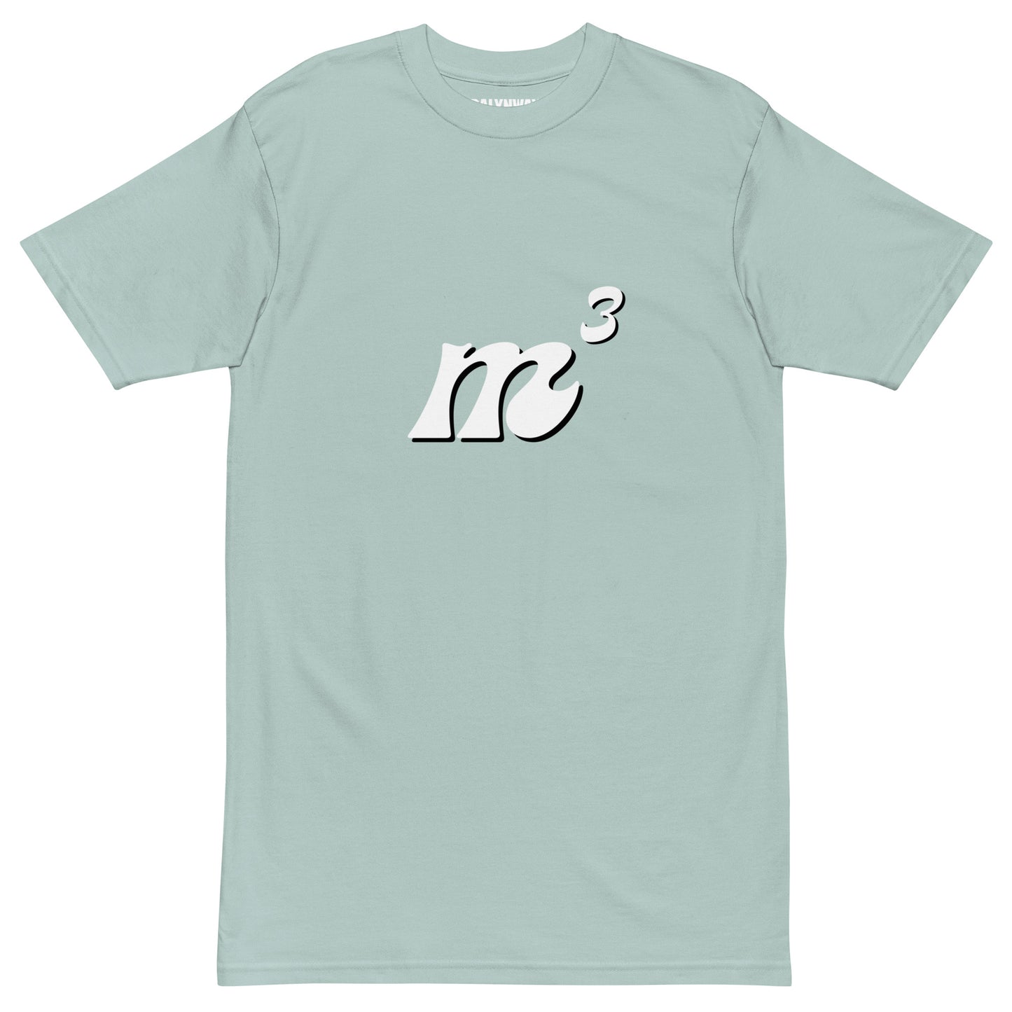 "MUSESMADEME" premium heavyweight tee