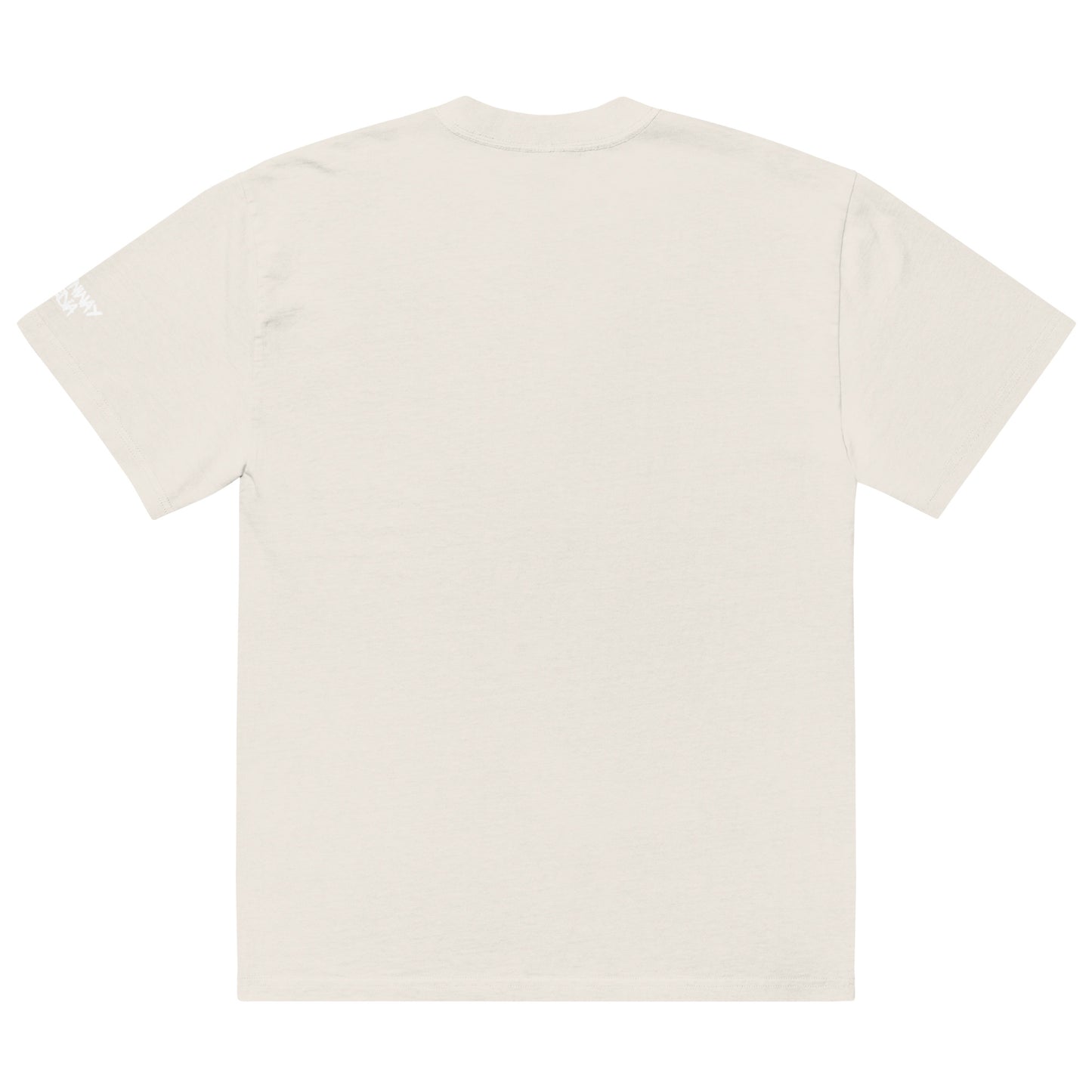 "S.O.S" oversized faded t-shirt